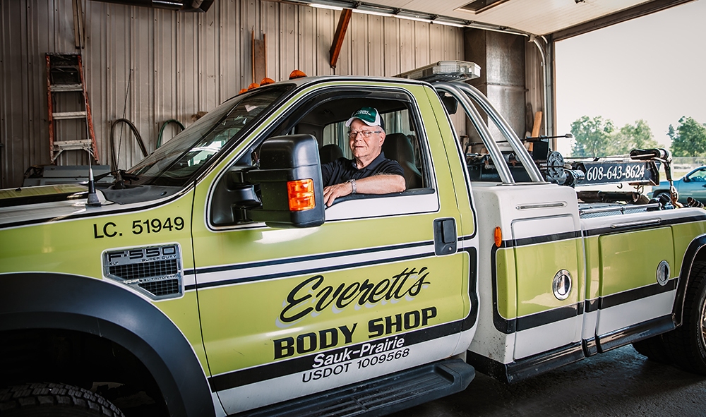 Everett Niles Founder of Everett's Body Shop & Towing, Inc.