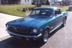 1965 Mustang F.B. Blue - 2012