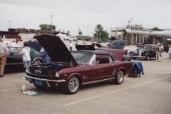 1966 Mustang Conv. Maroon - 2011