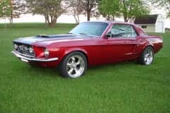 1967 Mustang Coupe Bryan car - 2012