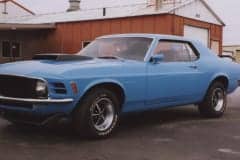 1970 Mustang Coupe Blue - 2012